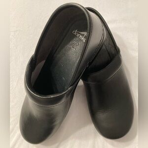 Dansko Men's Black Slip-On Loafers
